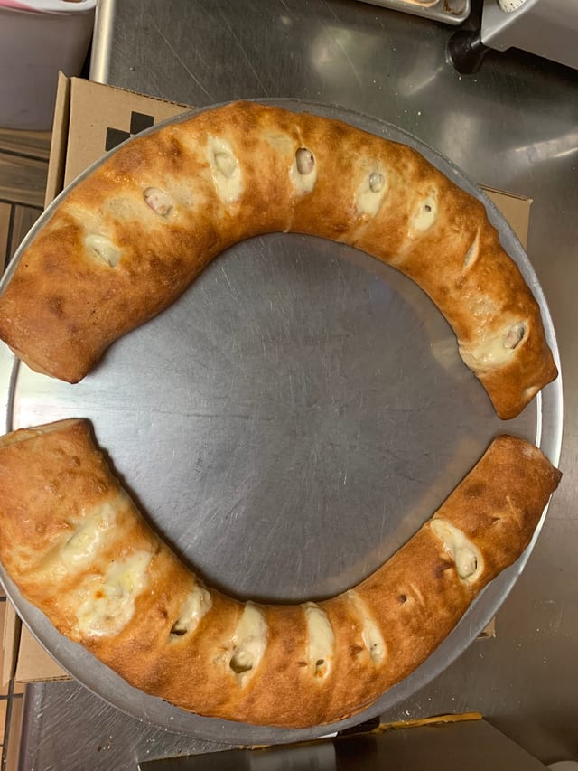 Chicken Steak Stromboli.