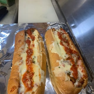 Eggplant Parmigiana Sub