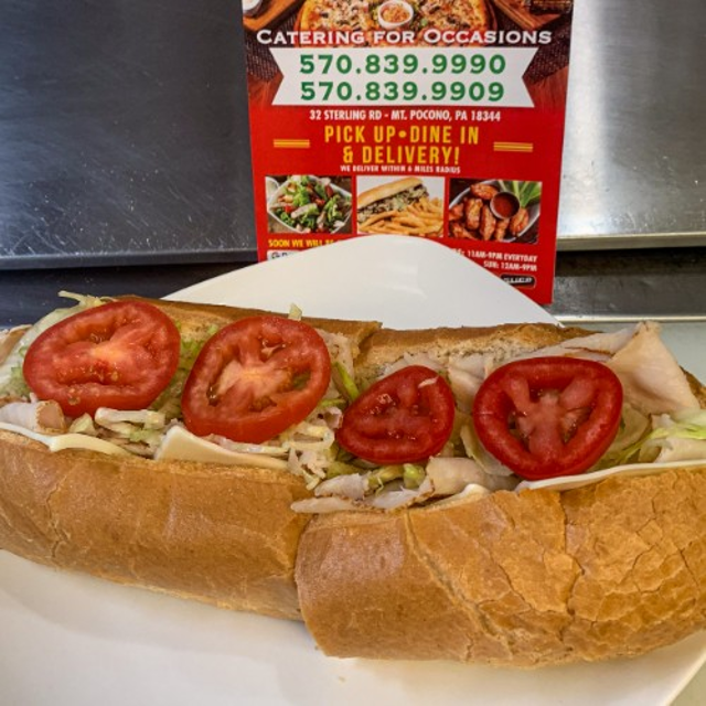 Turkey & Cheese Sandwich.