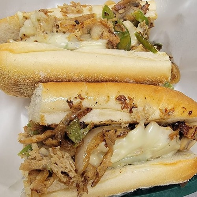 Chicken Cheesesteak Sub.