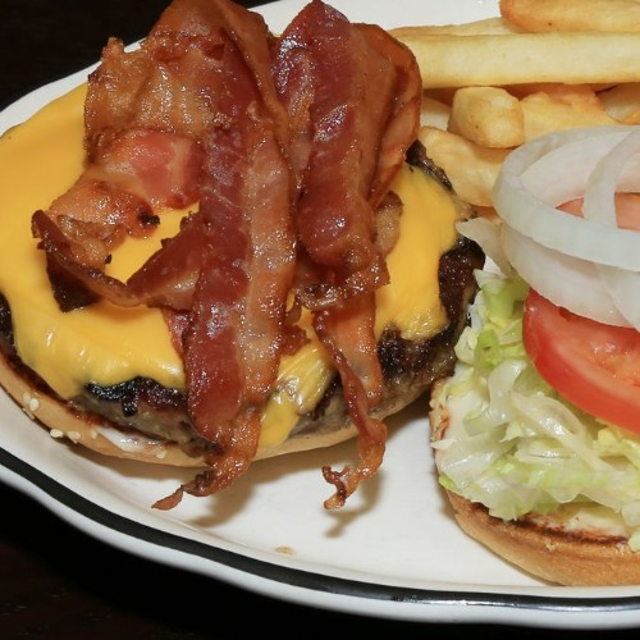Bacon Cheeseburger.