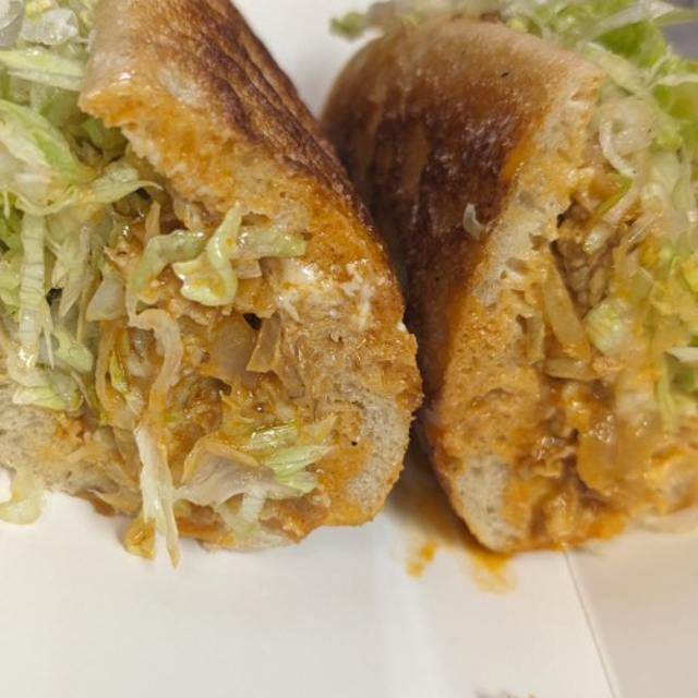 Buffalo Chicken Steak Sub.