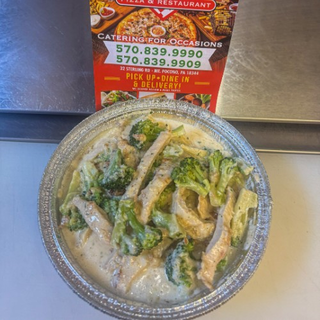 Pasta Alfredo with Chicken & Broccoli