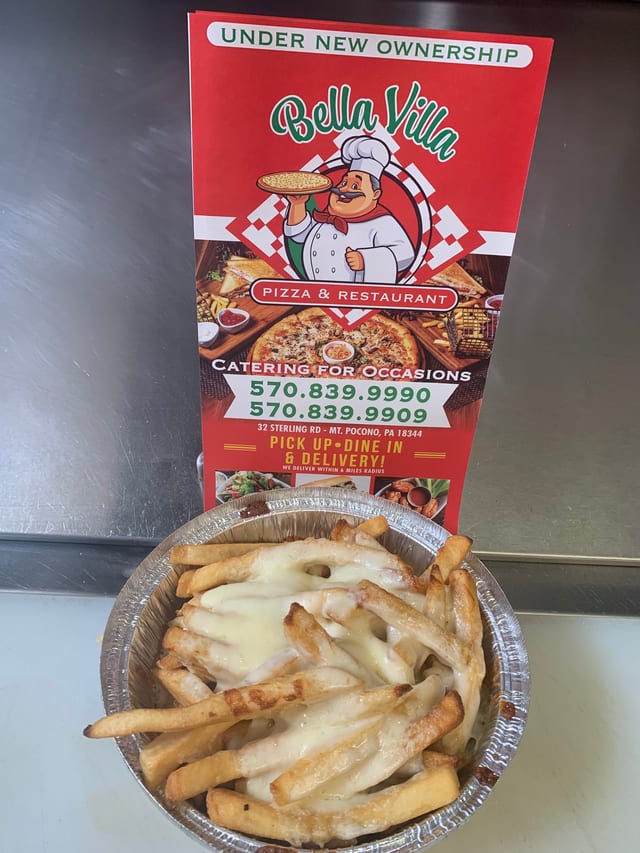 French Fries with Cheese.