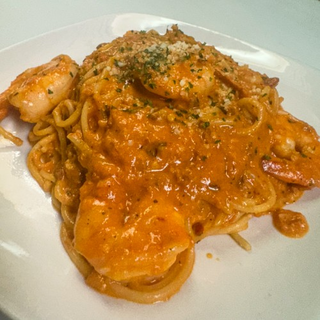 Pasta Vodka with Shrimp