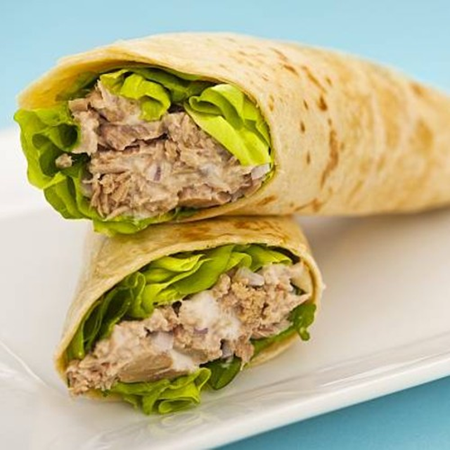 Tuna Fish Wrap.