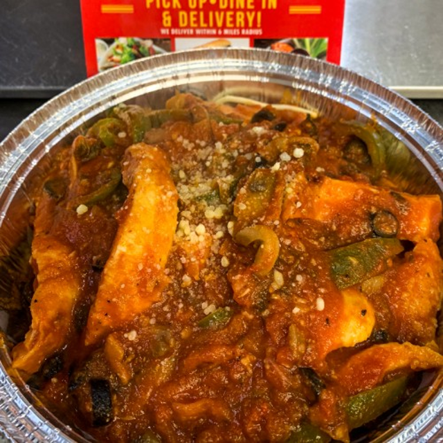 Chicken Cacciatore.