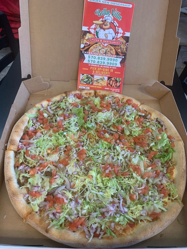 Taco Pizza (Small 12'').